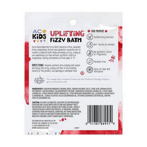 Aura Cacia, Kids Uplifting Fizzy Bath, 2.5 Oz