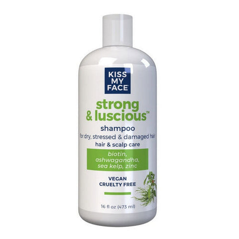Kiss My Face, Strong And Luscious Shampoo, 16 Oz Kiss My Face