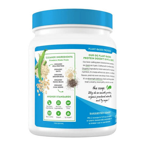 Orgain, Protein Powder + Oatmilk Vanilla Bean, 16.9 Oz Orgain