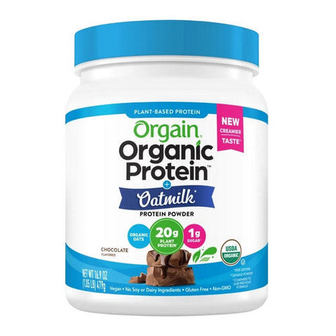 Orgain, Protein Oatmilk Plant Based Chocolate, 16.9 Oz Orgain