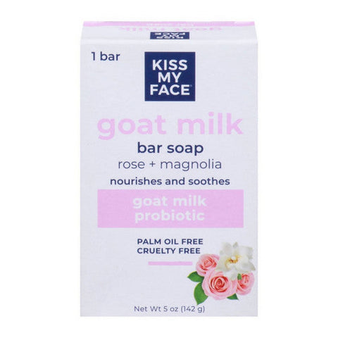 Kiss My Face, Soap Bar Rose Magnolia, 5 Oz Kiss My Face
