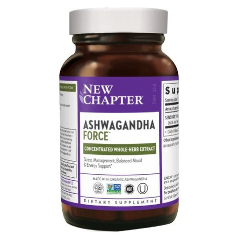 New Chapter, Ashwagandha Force, 60 Veg Caps New Chapter