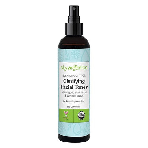 Sky Organics, Blemish Control Clarifying Facial Toner, 6 Oz