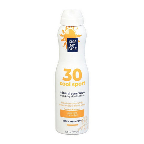 Kiss My Face, Sun Bum Moisturizing Sunscreen Spray SPF30, 6 Oz Kiss My Face