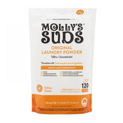 Molly's Suds, Laundry Powder Citrus Grove, 120 Loads Molly's Suds