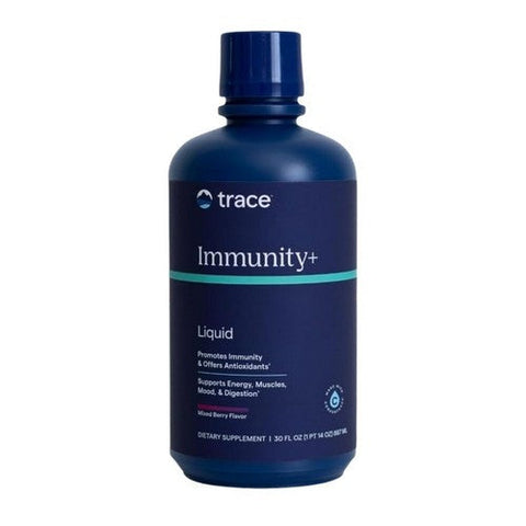 Trace Minerals, Liquid Immunity + Mixed Berry, 30 Oz Trace Minerals