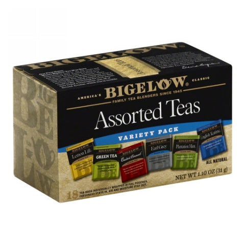 Bigelow, Assorted Green Tea Variety Pack, 18 Bags (Case of 6) Bigelow