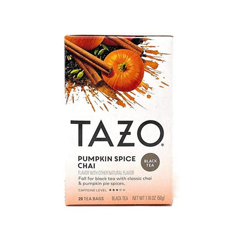 Tazo, Organic Pumpkin Spice Chai Tea, 20 Bags (Case of 6) Tazo