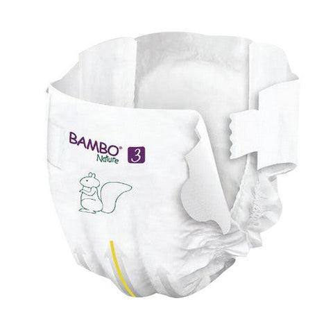 Bambo Nature, Baby Diapers Size 3, 29 Count Bambo Nature