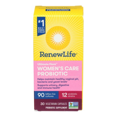 Renew Life, Women'S Complete Ultimate Flora Probiotic, 30 Capsules Renew Life