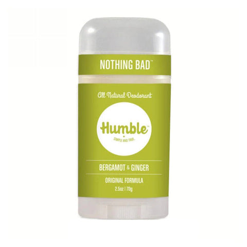 Humble Brands, Deodorant Original Formula Bergamot And Ginger, 2.5 Oz Humble Brands