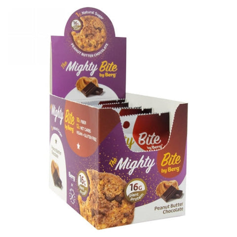 Berg Bites, Mighty Bite Peanut Butter Chocolate, 6 Count Berg Bites