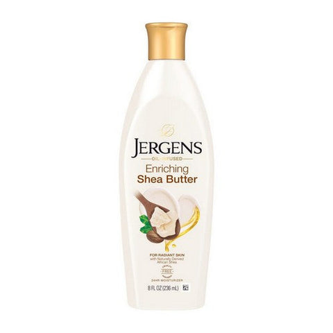 Jergens, Oil-Infused Enriching Shea Butter 24-Hour Moisturizer, 8 Oz Jergens