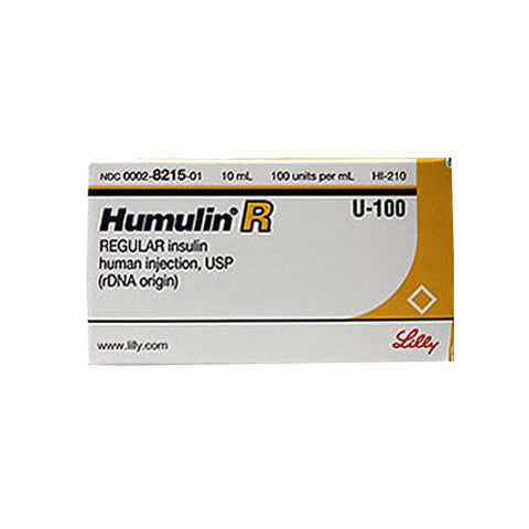 Eli Lilly And Company, Humulin R  Vial, 10 mL Eli Lilly And Company