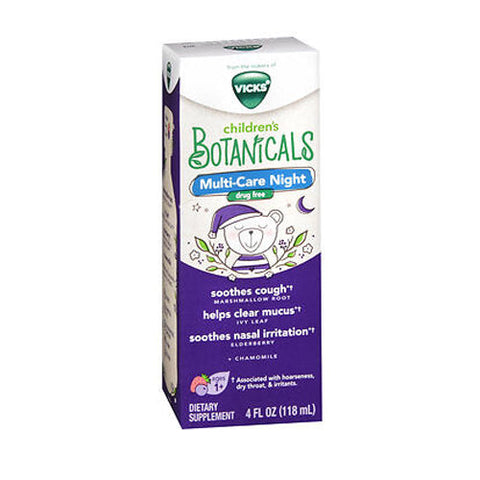 Vicks, Children'S Botanicals Multi-Care Night Liquid, 4 Oz Vicks