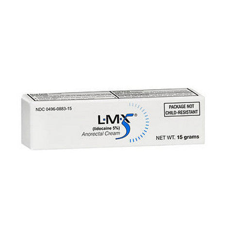 Lmx, Anorectal Cream, Count of 1 Lmx