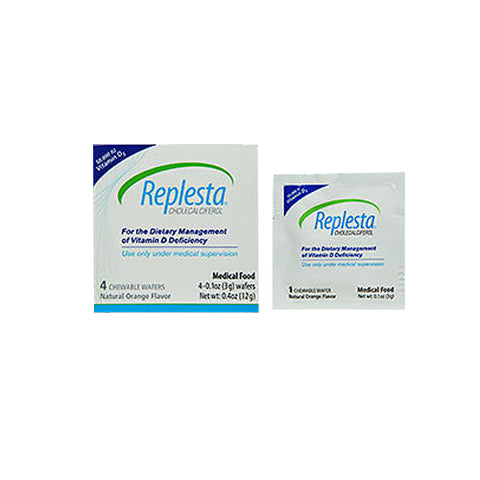 Everidis Health Sciences, Replesta  Vitamin D3, 50000 IU, 4 Count Everidis Health Sciences