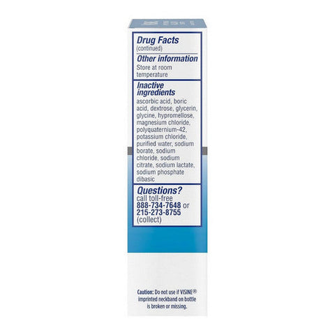 Visine, Dry Eye Relief All Day Comfort Lubricant Eye Drops, 0.5 Oz Visine