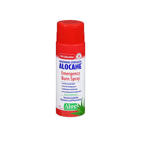 Alocane, Maximum Strength Emergency Burn Spray, 3.5 Oz Alocane