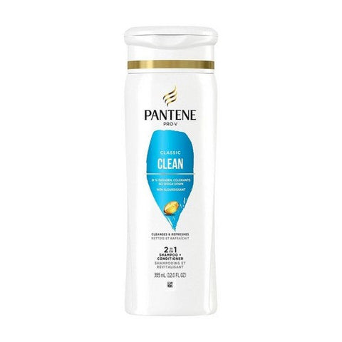 Pantene, Pro-V Classic Clean 2 In 1 Shampoo + Conditioner, 12 Oz Pantene