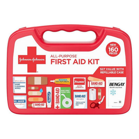 Johnson & Johnson, All Purpose First Aid Kit, 1 Count Johnson & Johnson