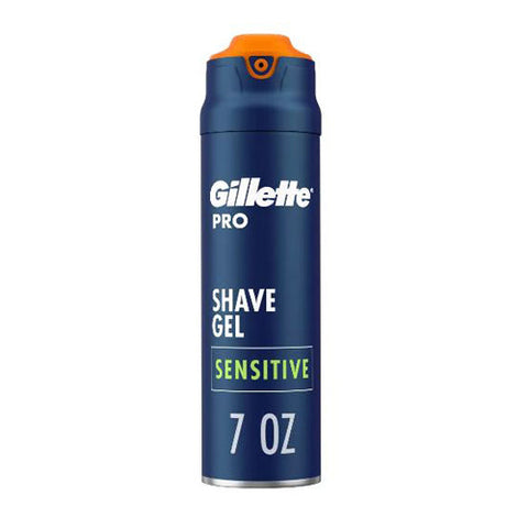 Gillette, Pro Men's Sensitive Shaving Gel, 7 Oz Gillette