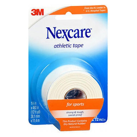 Nexcare, Athletic Tape 1-1/2 In X 450 In White, 1 Count Nexcare