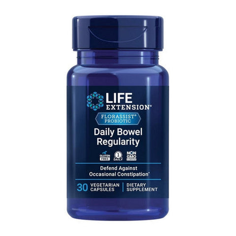 Life Extension, Florassist Daily Bowel Regularity, 30 Veg Caps Life Extension