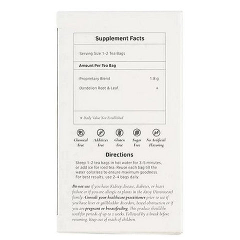 Health King, Dandelion Root And Leaf Herb Tea, 20 Bags Health King