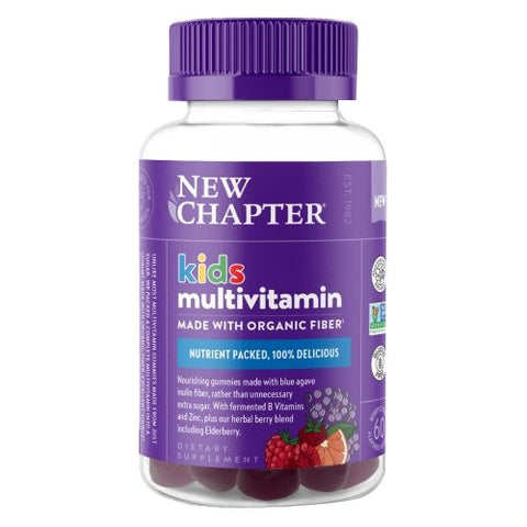 Kids Multivitamin Gummies Berry Citrus 60 Gummies by New Chapter
