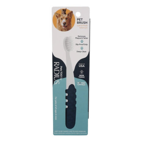 Radius, Pet Toothbrush Lush & Plush, 1 Count Radius