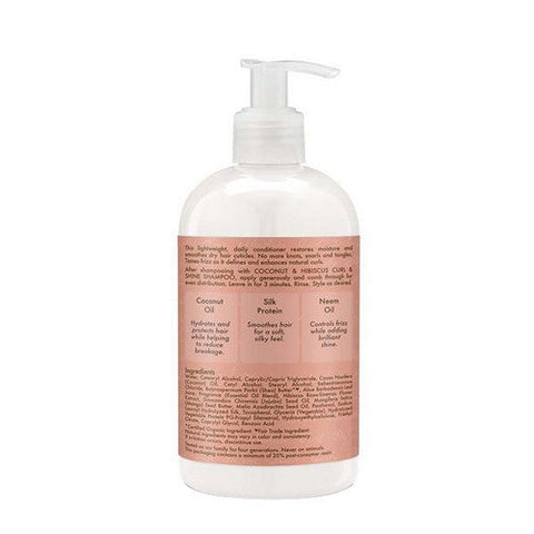 Shea Moisture, Curl & Shine Conditioner Coconut Hibiscus, 13 Oz Shea Moisture
