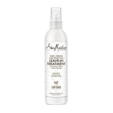 Shea Moisture, 100% Virgin Coconut Oil Leave In Treatment, 8 Oz Shea Moisture
