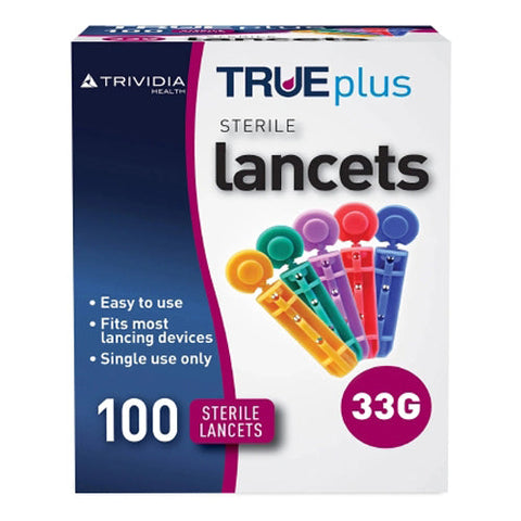 Trueplus, TRUEplus Lancet, Box Of 100 Trueplus