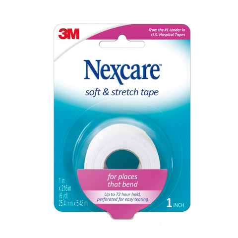 Nexcare, 3M Nexcare Fabric Medical Tape 1 Inch x 6 Yard White, Box Of 24 Nexcare