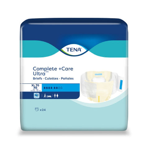 Tena, Tena Complete Ultra Incontinence Brief Extra Large, Count of 24 Tena