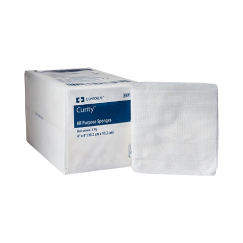 Cardinal, Curity Nonsterile Nonwoven Sponge 4 x 4 Inch, Count of 200 Cardinal