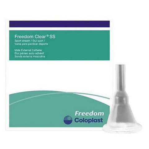 Coloplast, Freedom Clear SS Male External Catheter Small, Box Of 100 Coloplast