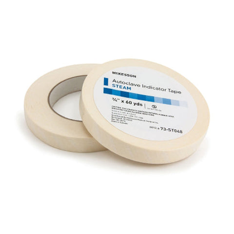 McKesson, Steam Indicator Tape + Inch x 60 Yard, 1 Roll McKesson