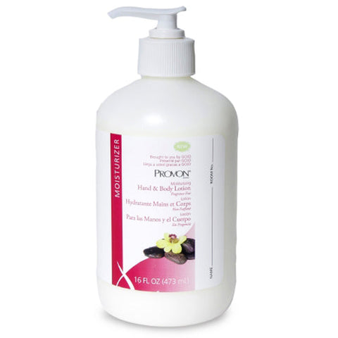 Gojo, Provon Hand and Body Moisturizer Lotion Pump Bottle Unscented CHG Compatible, Count of 12 Gojo