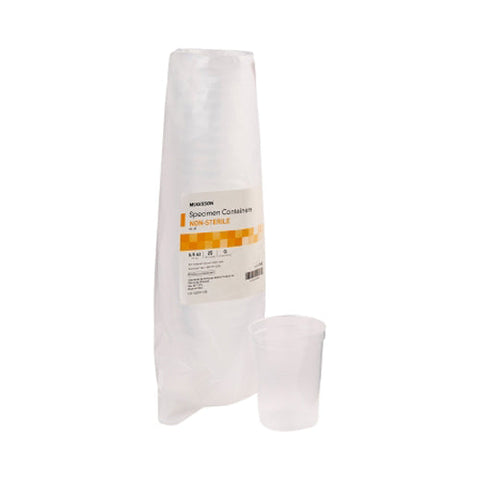 McKesson, Specimen Container 192 mL, 192 Ml, (6.5 Oz ) Box Of 25 McKesson