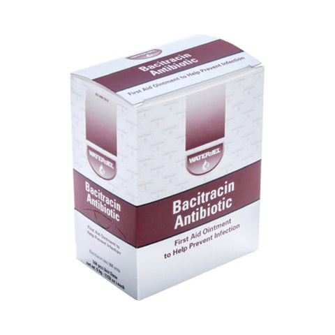 Water Jel, Bacitracin Zinc First Aid Antibiotic, 0.9 Grams, Box Of 144 Water Jel