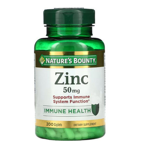 Nature's Bounty, Zinc Gummies, 50 mg, 200 Count Nature's Bounty