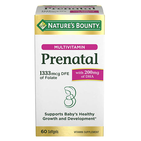 Nature's Bounty, Prenatal Multivitamin, 60 Count Nature's Bounty