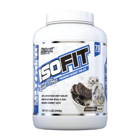 Nutrex Research, ISOFIT Cookies & Cream, 70 Servings Nutrex Research