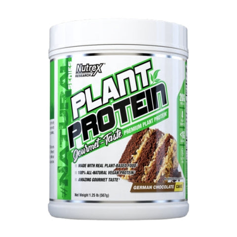 Nutrex Research, Plant Protein German Chocolate Cake, 18 Servings Nutrex Research