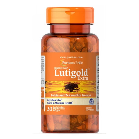 Puritan's Pride, Healthy Eyes Lutigold Extra with Zeaxanthin, 30 Softgels Puritan's Pride