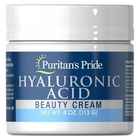 Puritan's Pride, Hyaluronic Acid Beauty Cream, 4 Oz Puritan's Pride