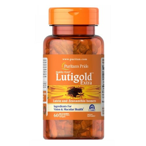 Puritan's Pride, Healthy Eyes Lutein Extra with Zeaxanthin, 60 Softgels Puritan's Pride