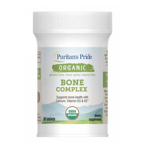 Puritan's Pride, Organic Bone Complex, 60 Chews Puritan's Pride